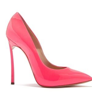 🆕🆕Casadei “Blade” Pump in Fluro Pink, 39.5🔥🔥